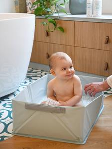 Badewanne Béaba Camele'o Pop Up Biegsam Pastellblau