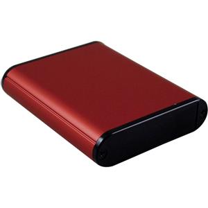 Hammond Electronics 1455B802RD Profielbehuizing 80 x 71.7 x 19 Aluminium Rood 1 stuk(s)