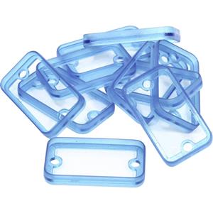 Hammond Electronics 1455DBTBU-10 Universele behuizing 6 x 44.6 x 25.1 Aluminium Blauw 10 stuk(s)