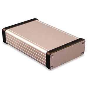 Hammond Electronics 1455J1201 Profielbehuizing 120 x 78 x 27 Aluminium Aluminium 1 stuk(s)