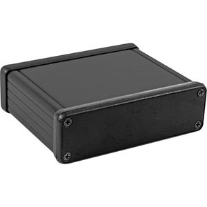 Hammond Electronics 1455L801BK Universele behuizing 80 x 103 x 31 Aluminium Geëxtrudeerd Zwart (geëloxeerd) 1 stuk(s)