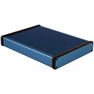 Hammond Electronics 1455R2201BU Universele behuizing 220 x 165 x 30.5 Aluminium Blauw 1 stuk(s)