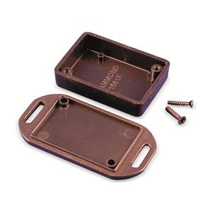 Hammond Electronics 1551FFLBK Euro-behuizing 50 x 35 x 15 ABS Zwart 1 stuk(s)