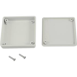 hammondelectronics Hammond Electronics 1551TTGY Universele behuizing 60 x 60 x 15 ABS Grijs 1 stuk(s)