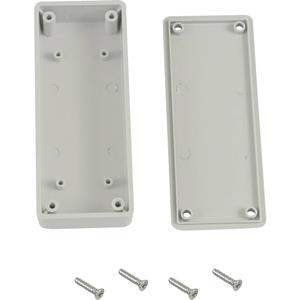 hammondelectronics Hammond Electronics 1551UGY Universele behuizing 100 x 40 x 20 ABS Grijs 1 stuk(s)