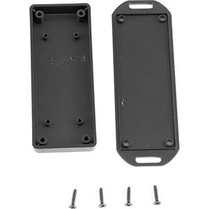 Hammond Electronics 1551UUFLBK Universele behuizing 100 x 40 x 15 ABS Zwart 1 stuk(s)