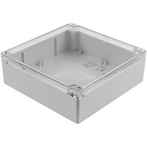 hammondelectronics Hammond Electronics 1554 PC CL 1554W2GYCL Universele behuizing Polycarbonaat Grijs 1 stuk(s)