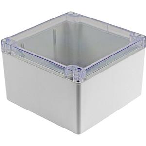 hammondelectronics Hammond Electronics 1554 PC CL 1554QA2GYCL Universele behuizing Polycarbonaat Grijs 1 stuk(s)
