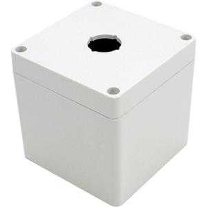 Hammond Electronics 1554MPB1A Universele behuizing 90 x 90 x 90 Polycarbonaat Grijs 1 stuk(s)