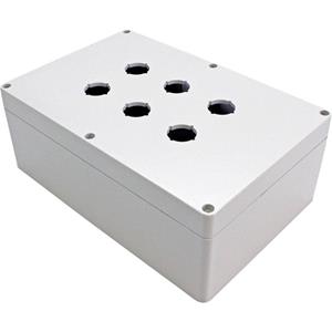 Hammond Electronics 1554MPB6A Universele behuizing 240 x 160 x 90 Polycarbonaat Grijs 1 stuk(s)