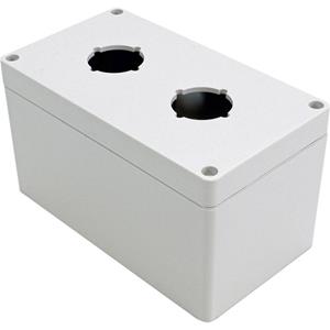 Hammond Electronics 1554PB2D Universele behuizing 160 x 90 x 90 Polycarbonaat Grijs 1 stuk(s)