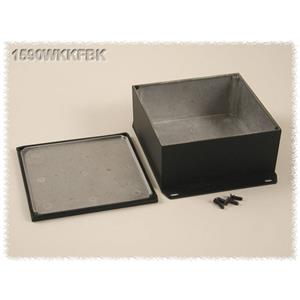 Hammond Electronics 1590WKKFBK Universele behuizing 125 x 125 x 57 Aluminium Zwart 1 stuk(s)