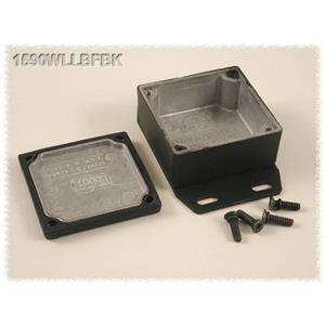 hammondelectronics Hammond Electronics 1590WLLBFBK Universele behuizing 50 x 50 x 25 Aluminium Zwart 1 stuk(s)