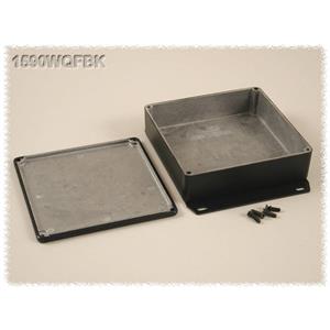hammondelectronics Hammond Electronics 1590WQFBK Universele behuizing 120 x 120 x 34 Aluminium Zwart 1 stuk(s)