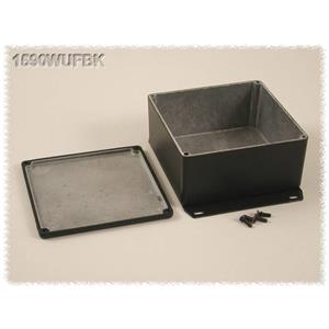 hammondelectronics Hammond Electronics 1590WUFBK Universele behuizing 119.5 x 119.5 x 59 Aluminium Zwart 1 stuk(s)