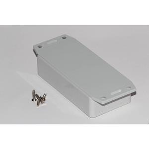 hammondelectronics Hammond Electronics 1591AF2SGY Universele behuizing 100 x 50 x 25 ABS Grijs 1 stuk(s)