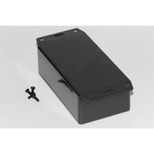 Hammond Electronics 1591CF2BK Universele behuizing 120 x 65 x 40 ABS Zwart 1 stuk(s)