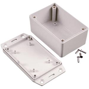 Hammond Electronics 1591XXCFLBK Universele behuizing 121 x 66 x 41 ABS Zwart 1 stuk(s)