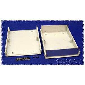 Hammond Electronics 1598CGY Instrumentbehuizing 180 x 155 x 52 ABS Grijs 1 stuk(s)