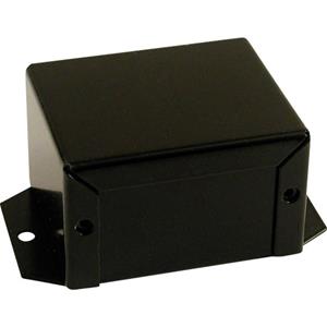 Hammond Electronics 1411FBDBK Universele behuizing 81 x 56 x 41 Aluminium Zwart 1 stuk(s)
