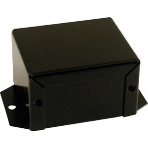 Hammond Electronics 1411FBFBK Universele behuizing 102 x 56 x 76 Aluminium Zwart 1 stuk(s)