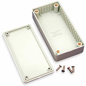 hammondelectronics Hammond Electronics 1591AGY Euro-behuizing 100 x 50 x 25 ABS Grijs-wit (RAL 7035) 1 stuk(s)