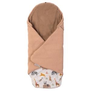 ULLENBOOMÂ Einschlagdecke - Sand Savanne - FÃ¼r Babyschalen, Kindersitze, Babywannen - Geeignet fÃ¼r 3- und 5-Punkt-Gurte, FÃ¼r Herbst, Winter und Fr&At