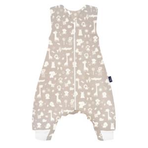 Alvi Slaapoverall Light Dierentuindieren taupe