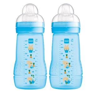 MAM Babyfles Easy Active ™ 270 ml, bunny in een dubbele verpakking