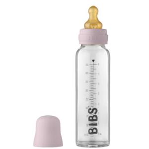 BIBS Babyflessen Compleet Set 225 ml, Donker Lila