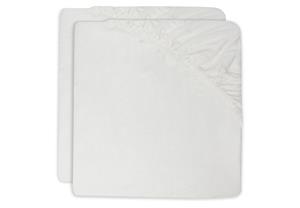 Jollein wieg/co-sleeper hoeslaken 2 stuks