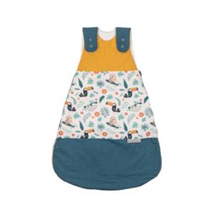 ULLENBOOMÂ Baby Schlafsack, 3 verschieden GrÃ¶Ãen - Patchwork, Dschungel - FÃ¼r FrÃ¼hling, Herbst und Winter, TOG-Wert 2,5 - Ãko & Fair