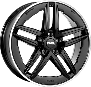 CMS C29-AERO diamond rim black gloss 8.0Jx19 5x112 ET43