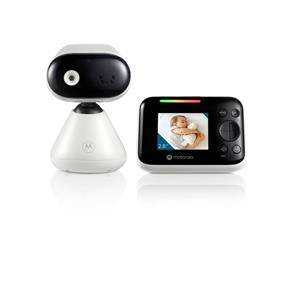 Motorola Baby Monitor Met Camera 230v Pip1200 - Tweewegcommunicatie - Infrarood Nachtvisie - 300 M Bereik - Wit
