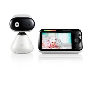 Motorola Baby Monitor Met Camera 230v Pip1500 - Tweewegcommunicatie - Infrarood Nachtvisie - 300 M Bereik - Wit