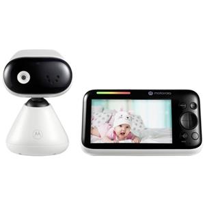 Motorola Baby Monitor Met Camera 230v Pip1500 - Tweewegcommunicatie - Infrarood Nachtvisie - 300 M Bereik - Wit