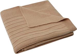 Jollein Deken Ledikant  Pure Knit 100x150 Biscuit