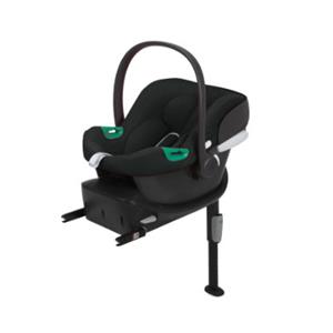 CYBEX Zilveren babyzitje »Aton B2 i-Size«, incl. basisstation »Base One«