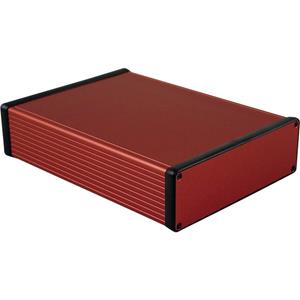 Hammond Electronics 1455T2201RD 1455T2201RD Profielbehuizing 220 x 165 x 51.5 Aluminium Rood 1 stuk(s)