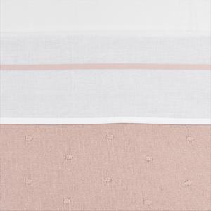 meycobaby Hoeslaken met bies voor baby Meyco Baby 75x100 cm