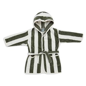 Jollein Stripe Terry Badjas Leaf Green 3-4 jaar