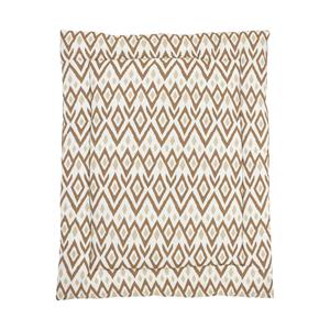 Meyco Ikat Boxkleed Sand / Toffee 77 x 97 cm