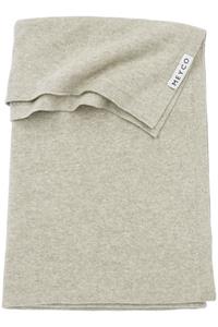 Meyco Baby Deken Wieg Meyco Knit Basic Sand Melange