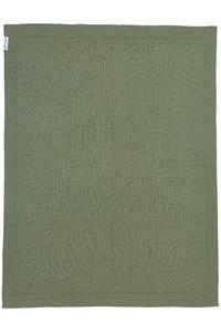 MEYCO Babydecke klein Mini Knots Forest Green 75 x 100 cm