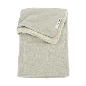 meycobaby Teddy Gebreid Dekentje Baby Meyco Baby Basic
