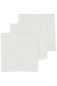 Meyco Muslin Burp Cloths 3 Pack Uni Off white