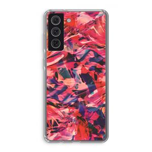 CaseCompany California: Samsung Galaxy S21 FE Transparant Hoesje