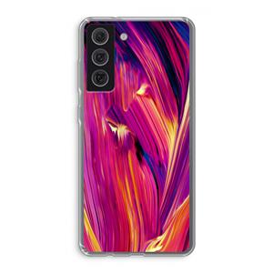 CaseCompany Phoenix: Samsung Galaxy S21 FE Transparant Hoesje