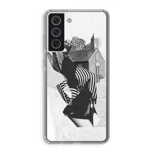 CaseCompany House: Samsung Galaxy S21 FE Transparant Hoesje