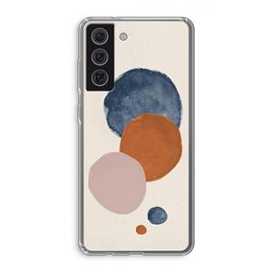 CaseCompany Geo #4: Samsung Galaxy S21 FE Transparant Hoesje